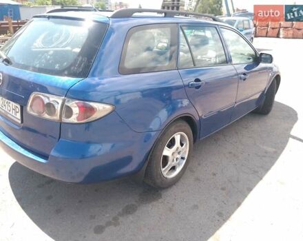 Синий Мазда 6, объемом двигателя 2 л и пробегом 75 тыс. км за 3880 $, фото 9 на Automoto.ua