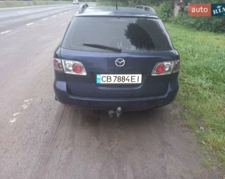 Синий Мазда 6, объемом двигателя 1.8 л и пробегом 205 тыс. км за 3000 $, фото 5 на Automoto.ua