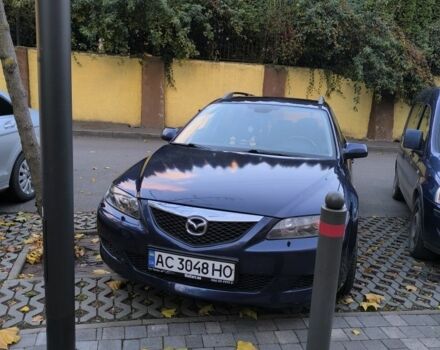 Синій Мазда 6, об'ємом двигуна 2 л та пробігом 321 тис. км за 5300 $, фото 1 на Automoto.ua