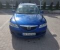 Синий Мазда 6, объемом двигателя 2 л и пробегом 215 тыс. км за 4000 $, фото 1 на Automoto.ua