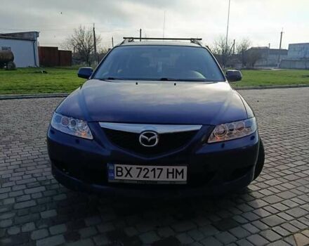 Синій Мазда 6, об'ємом двигуна 2 л та пробігом 280 тис. км за 3200 $, фото 1 на Automoto.ua