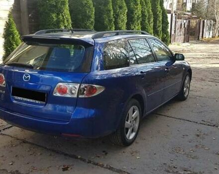 Синий Мазда 6, объемом двигателя 2 л и пробегом 285 тыс. км за 4300 $, фото 2 на Automoto.ua