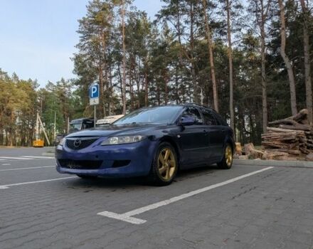 Синий Мазда 6, объемом двигателя 2 л и пробегом 380 тыс. км за 2700 $, фото 2 на Automoto.ua