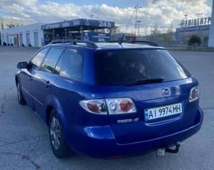 Синий Мазда 6, объемом двигателя 2 л и пробегом 350 тыс. км за 1999 $, фото 4 на Automoto.ua