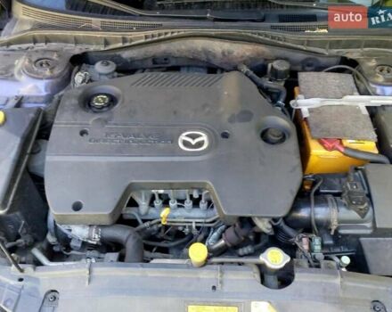 Синий Мазда 6, объемом двигателя 2 л и пробегом 250 тыс. км за 4200 $, фото 3 на Automoto.ua