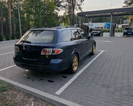 Синий Мазда 6, объемом двигателя 2 л и пробегом 380 тыс. км за 2700 $, фото 1 на Automoto.ua