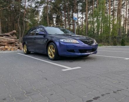 Синий Мазда 6, объемом двигателя 2 л и пробегом 380 тыс. км за 2700 $, фото 3 на Automoto.ua