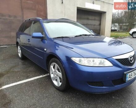 Синій Мазда 6, об'ємом двигуна 1.8 л та пробігом 285 тис. км за 3750 $, фото 1 на Automoto.ua