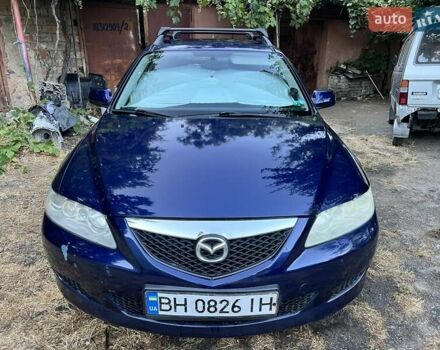 Синий Мазда 6, объемом двигателя 2 л и пробегом 348 тыс. км за 3300 $, фото 5 на Automoto.ua