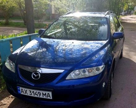 Синий Мазда 6, объемом двигателя 2 л и пробегом 210 тыс. км за 3200 $, фото 8 на Automoto.ua