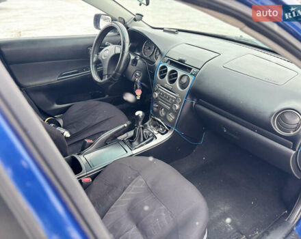 Синий Мазда 6, объемом двигателя 1.8 л и пробегом 370 тыс. км за 1800 $, фото 17 на Automoto.ua