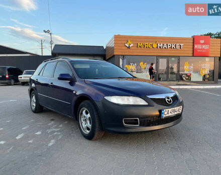 Синий Мазда 6, объемом двигателя 2 л и пробегом 243 тыс. км за 2399 $, фото 2 на Automoto.ua