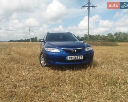 Синий Мазда 6, объемом двигателя 1.8 л и пробегом 226 тыс. км за 4400 $, фото 7 на Automoto.ua