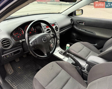 Синій Мазда 6, об'ємом двигуна 2 л та пробігом 230 тис. км за 4500 $, фото 7 на Automoto.ua