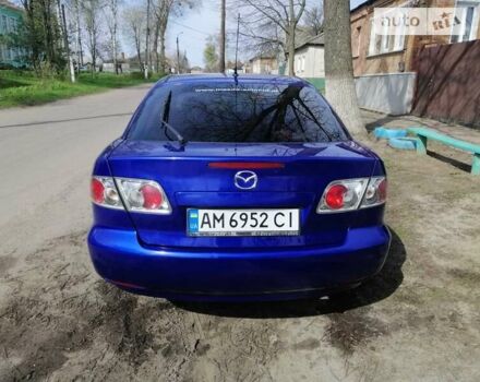 Синий Мазда 6, объемом двигателя 2 л и пробегом 350 тыс. км за 4600 $, фото 8 на Automoto.ua