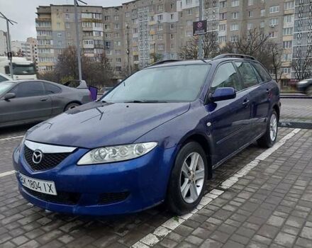 Синій Мазда 6, об'ємом двигуна 2 л та пробігом 230 тис. км за 1777 $, фото 1 на Automoto.ua