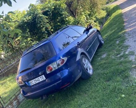 Синий Мазда 6, объемом двигателя 2 л и пробегом 285 тыс. км за 3450 $, фото 3 на Automoto.ua