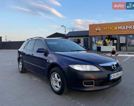 Синий Мазда 6, объемом двигателя 2 л и пробегом 243 тыс. км за 2399 $, фото 12 на Automoto.ua
