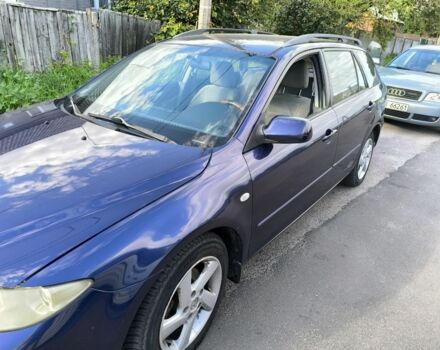 Синий Мазда 6, объемом двигателя 1.8 л и пробегом 300 тыс. км за 1600 $, фото 2 на Automoto.ua