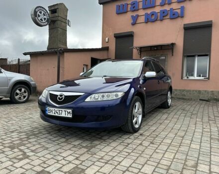 Синій Мазда 6, об'ємом двигуна 2 л та пробігом 200 тис. км за 3600 $, фото 1 на Automoto.ua