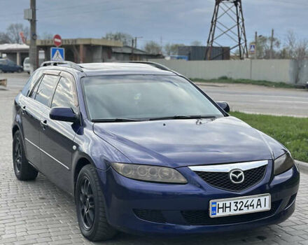 Синий Мазда 6, объемом двигателя 2 л и пробегом 290 тыс. км за 3400 $, фото 2 на Automoto.ua