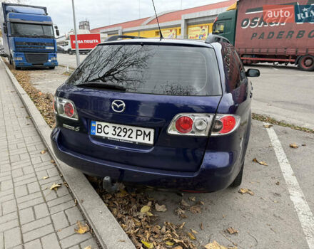 Синій Мазда 6, об'ємом двигуна 2 л та пробігом 230 тис. км за 4500 $, фото 4 на Automoto.ua