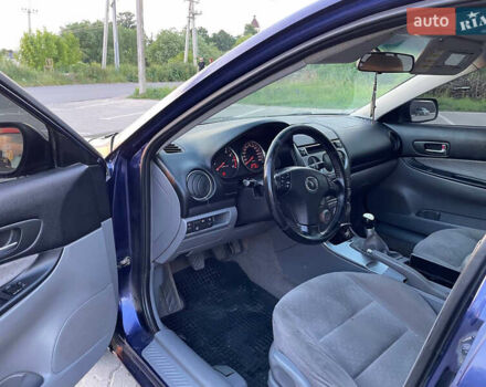 Синий Мазда 6, объемом двигателя 2 л и пробегом 243 тыс. км за 2399 $, фото 17 на Automoto.ua