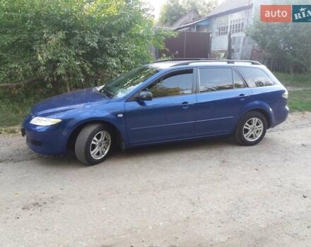 Синий Мазда 6, объемом двигателя 1.8 л и пробегом 226 тыс. км за 4400 $, фото 12 на Automoto.ua