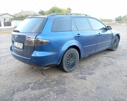 Синий Мазда 6, объемом двигателя 2 л и пробегом 377 тыс. км за 1950 $, фото 2 на Automoto.ua