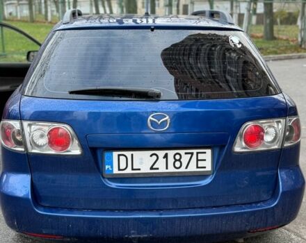 Синий Мазда 6, объемом двигателя 2 л и пробегом 221 тыс. км за 1800 $, фото 4 на Automoto.ua