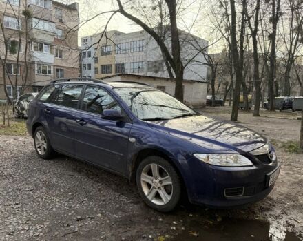 Синій Мазда 6, об'ємом двигуна 1.8 л та пробігом 201 тис. км за 2100 $, фото 3 на Automoto.ua