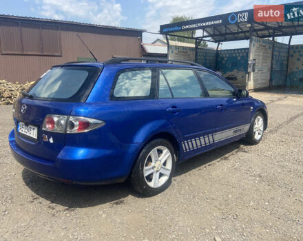 Синий Мазда 6, объемом двигателя 1.8 л и пробегом 364 тыс. км за 3300 $, фото 4 на Automoto.ua
