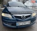 Синій Мазда 6, об'ємом двигуна 2 л та пробігом 252 тис. км за 3600 $, фото 1 на Automoto.ua