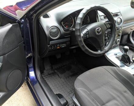 Синий Мазда 6, объемом двигателя 1.8 л и пробегом 216 тыс. км за 5500 $, фото 7 на Automoto.ua