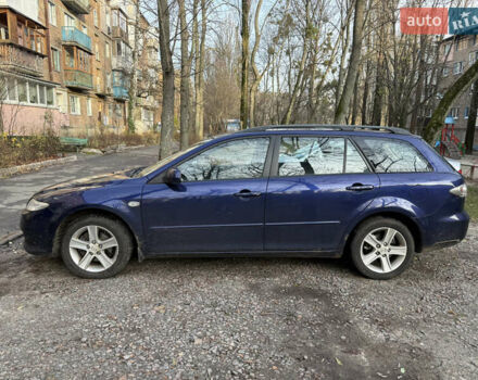 Синий Мазда 6, объемом двигателя 1.8 л и пробегом 200 тыс. км за 2500 $, фото 3 на Automoto.ua