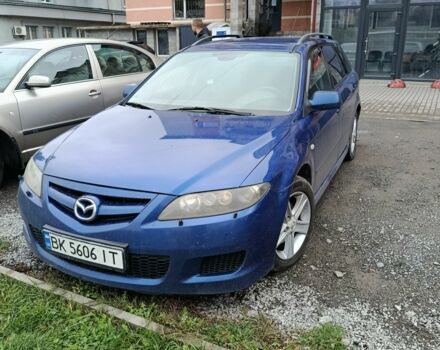 Мазда 6 2006 в Ровно на Automoto.ua Синий Мазда 6, объемом двигателя 2 л и пробегом 260 тыс. км за 4000 $, фото 4 на Automoto.ua