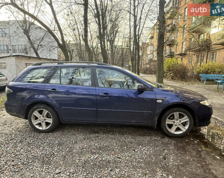 Синий Мазда 6, объемом двигателя 1.8 л и пробегом 200 тыс. км за 2500 $, фото 4 на Automoto.ua