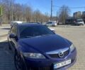Синий Мазда 6, объемом двигателя 2 л и пробегом 294 тыс. км за 4700 $, фото 1 на Automoto.ua
