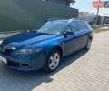 Синий Мазда 6, объемом двигателя 2 л и пробегом 318 тыс. км за 4300 $, фото 1 на Automoto.ua