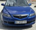 Синій Мазда 6, об'ємом двигуна 2 л та пробігом 201 тис. км за 4200 $, фото 1 на Automoto.ua