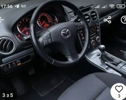 Синий Мазда 6, объемом двигателя 1.8 л и пробегом 156 тыс. км за 6000 $, фото 3 на Automoto.ua