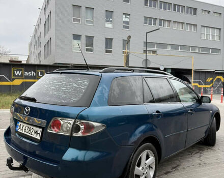 Синий Мазда 6, объемом двигателя 2 л и пробегом 367 тыс. км за 2350 $, фото 3 на Automoto.ua