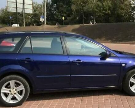 Синий Мазда 6, объемом двигателя 1.8 л и пробегом 156 тыс. км за 6000 $, фото 1 на Automoto.ua