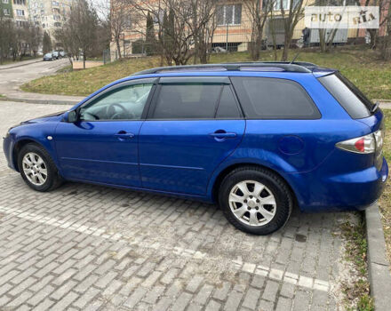 Синий Мазда 6, объемом двигателя 2 л и пробегом 235 тыс. км за 4999 $, фото 4 на Automoto.ua