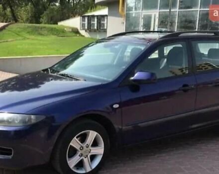 Синий Мазда 6, объемом двигателя 1.8 л и пробегом 156 тыс. км за 6000 $, фото 3 на Automoto.ua