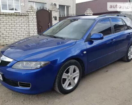 Синий Мазда 6, объемом двигателя 2 л и пробегом 380 тыс. км за 3999 $, фото 7 на Automoto.ua