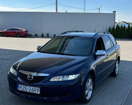 Синий Мазда 6, объемом двигателя 2 л и пробегом 320 тыс. км за 1899 $, фото 1 на Automoto.ua