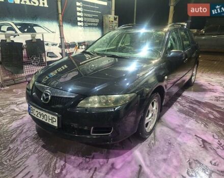 Синий Мазда 6, объемом двигателя 2 л и пробегом 278 тыс. км за 3800 $, фото 7 на Automoto.ua