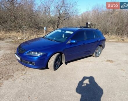 Синий Мазда 6, объемом двигателя 2 л и пробегом 413 тыс. км за 6200 $, фото 9 на Automoto.ua