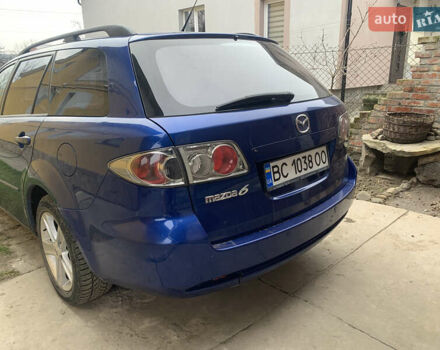 Синий Мазда 6, объемом двигателя 2 л и пробегом 330 тыс. км за 2950 $, фото 4 на Automoto.ua